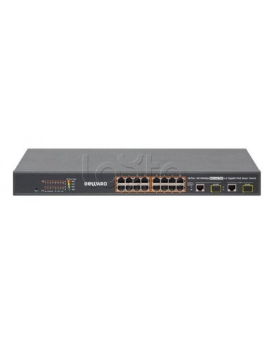 Коммутатор PoE 16-портовый Beward STW-1622HP в Туле Коммутаторы Pintop.ru