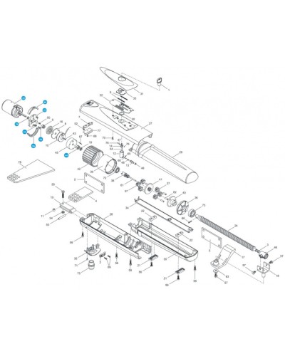 Крышка корпуса OPP001 Came 119RID417 в Туле Запчасти для шлагбаумов и автоматики Pintop.ru