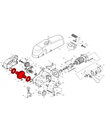 Дверца G4001 Came 119RIG070 в Туле Запчасти для шлагбаумов и автоматики Pintop.ru