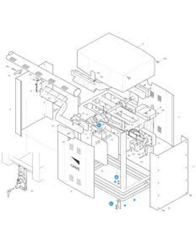 Дверца тумбы G4040I G4041I Came 119RIG174 в Туле Запчасти для шлагбаумов и автоматики Pintop.ru