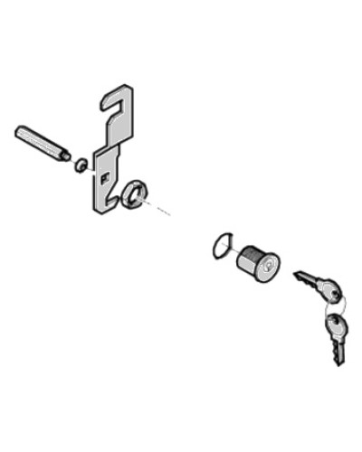 Замок дверцы G4040 G4041 Came 119RIG176 в Туле Запчасти для шлагбаумов и автоматики Pintop.ru