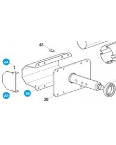 Плата LBC для MA7032 MA7034 Came 3199LBP7 в Туле Запчасти для шлагбаумов и автоматики Pintop.ru