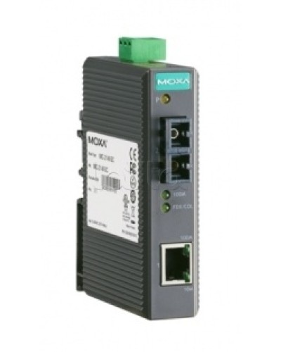 Медиаконвертер Ethernet 10/100BaseTX в 100BaseFX (SC) Moxa IMC-21-S-SC в Туле Медиаконвертеры Pintop.ru