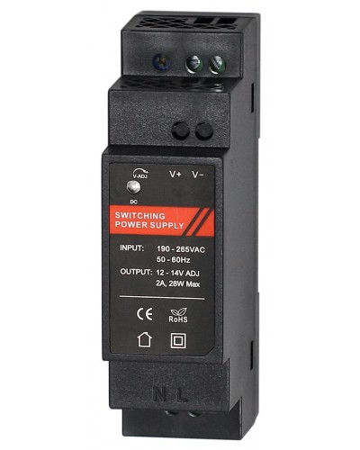 Блок питания Smartec ST-PS102DDS-BK в Туле Дополнительное оборудование для СКУД Pintop.ru